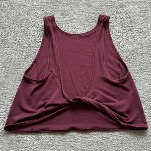 Lululemon twist back tank